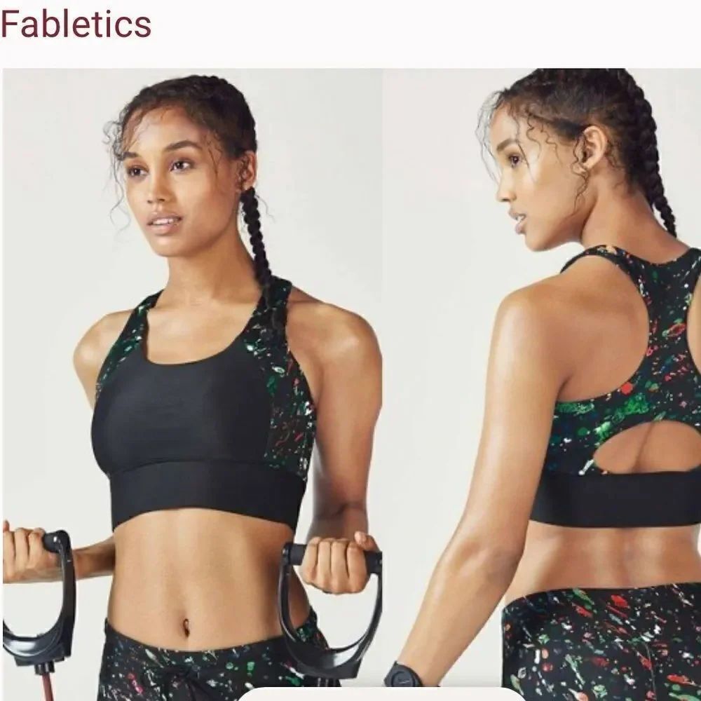 Fabletics Karina High Support Racerback sports bra